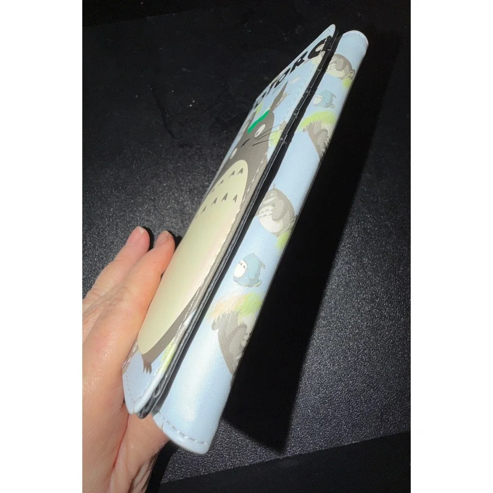 Studio Ghibli My Neighbor Totoro Bifold‎ Long Wallet Women Blue